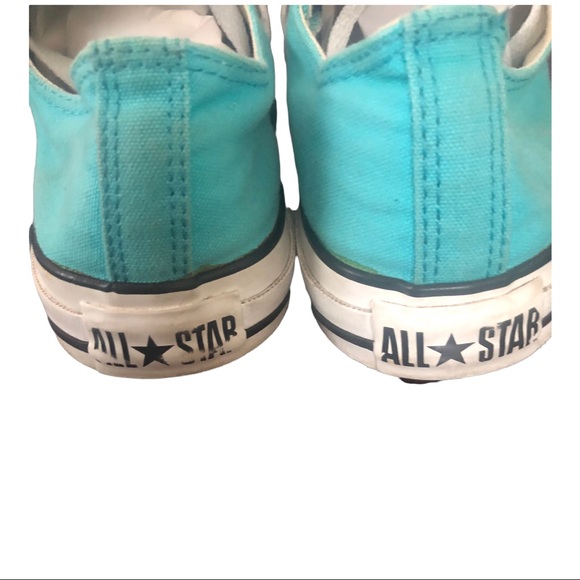 Converse Sneakers, Turquoise Size 8 - Picture 9 of 9